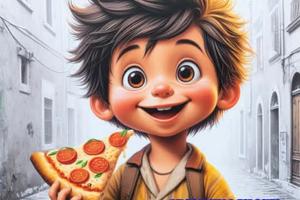 Pizzeria con canna fumaria