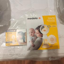 Tiralatte Medela Swing Flex + Medela Personal Plus