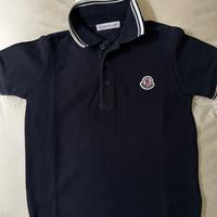Polo Moncler originale bambino 6 anni 116cm