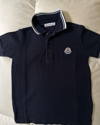 Polo Moncler originale bambino 6 anni 116cm