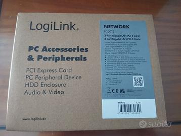 LogiLink PC0075 scheda di rete gigabit