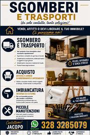 Sgomberi, trasporti e piccole manutenzioni