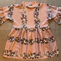 Camicetta rosa a fiori Ex Winkle taglia 48/50