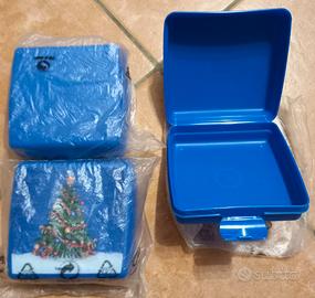 Portamerenda natalizio Tupperware 
