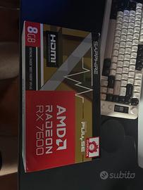 Rx 7600 8gb amd sapphire