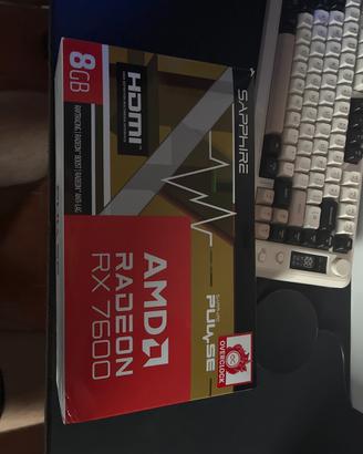 Rx 7600 8gb amd sapphire