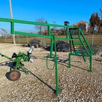 pompa irrigazione con supporto