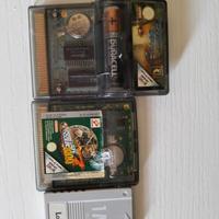 Giochi calcio e sparatutto Gameboy color