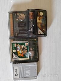 Giochi calcio e sparatutto Gameboy color
