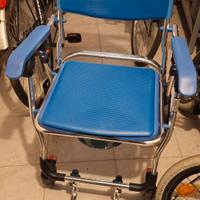Sedia WC per Anziani con Ruote