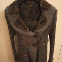 cappottino cardigan tipo Desigual 