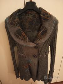 cappottino cardigan tipo Desigual 