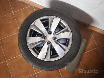 Due ruote complete Peugeot 2008