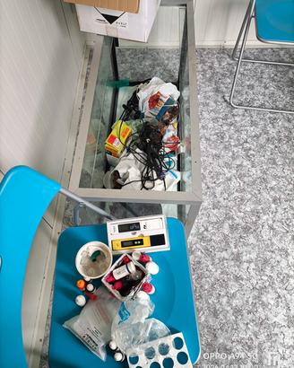 acquario ed accessori vari