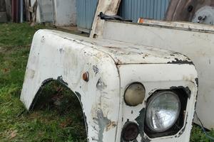 Parafanghi DX e SX Land Rover Series 2A del 1983