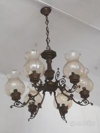 lampadario vintage vedi foto euro 30
