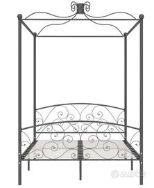 Letto matrimoniale a baldacchino