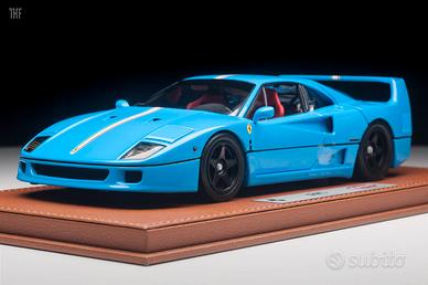 Ferrari F40 1:18 – BBR x Kyosho (Azzurro Tricolore