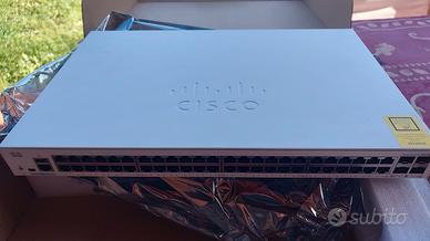 Cisco switch 48 porte cbs350-48t-4g