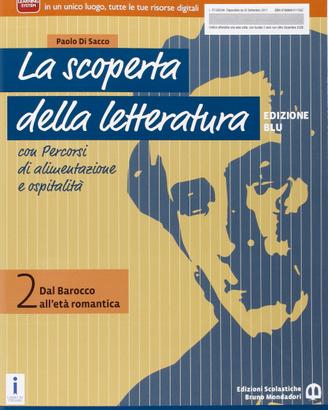 La scoperta della letteratura2.Ed.blu. P. Di Sacco