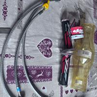 Manopole YZF R1 - tubi freno Goodridge - tutto new