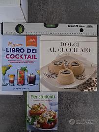 COLLEZIONE COMPLETA 3 LIBRI CUCINA