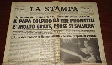 GIORNALE 1981: ATTENTATO A GIOVANNI PAOLO II