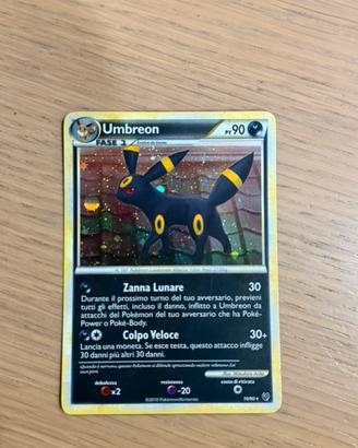 Umbreon 10/90 – Holo – HS Undaunted – 2010