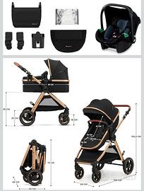 Carrozzina 3 in 1