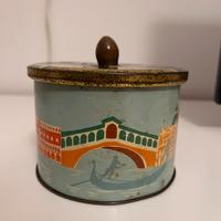 Scatola latta rotonda Zaini