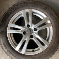 Cerchi 16 gomme invernali Ecosport Fiesta Bmax