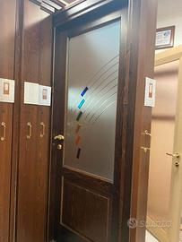 PORTA INTERNA IN LEGNO MASSICCIO