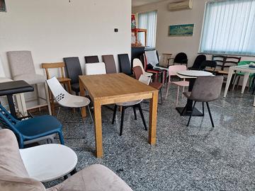 stock sedie e tavoli 