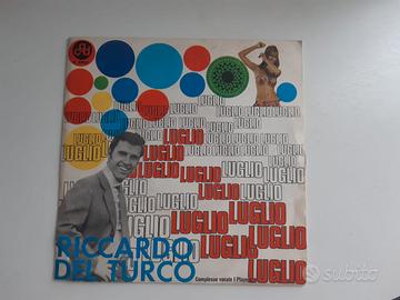Luglio  - Renato del Turco vinile 45 giri