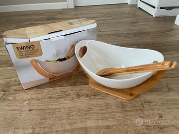 Ciotola per insalata con supporto