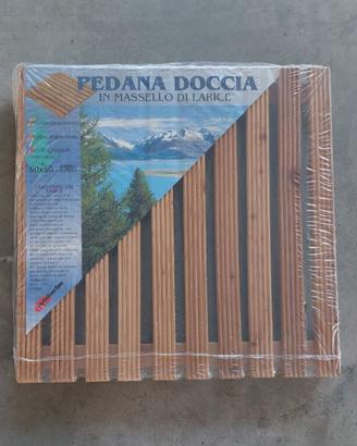 2 Pedane Doccia Legno Larice (50x50 + 60x60) - NUO