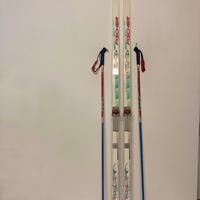 Sci da Fondo FISCHER + Scarponcini Salomon