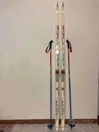 Sci da Fondo FISCHER + Scarponcini Salomon