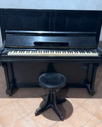 Pianoforte verticale storico Gerhard Adam