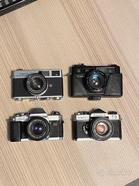 Lotto macchine fotografiche analogiche.