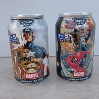 Due lattine Marvel Special Edition