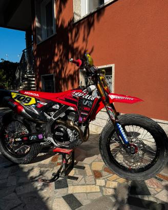 Honda crf 450 2023 pronto gara flat-track