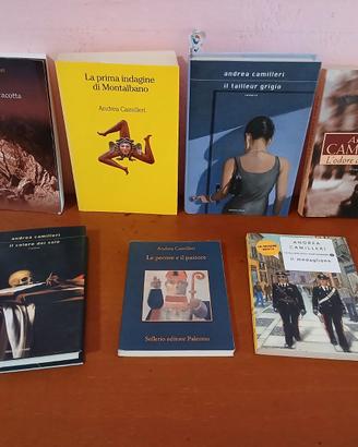 Lotto 7 Libri Andrea Camilleri