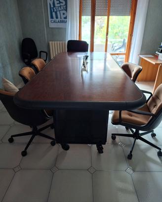tavolo riunioni rovere