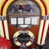 Juke box radio vintage