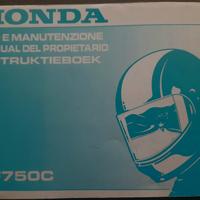 Manuale HONDA VF 750 C