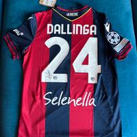 Maglia Bologna FC 2024 2025 - Dallinga + autografo