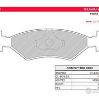 Pastiglie freno sportive FERODO RACING FCP 206