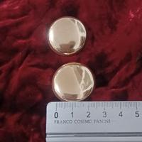 orecchini a clip tondi dorati