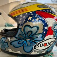 Casco Suomy Hawaiian Flower
